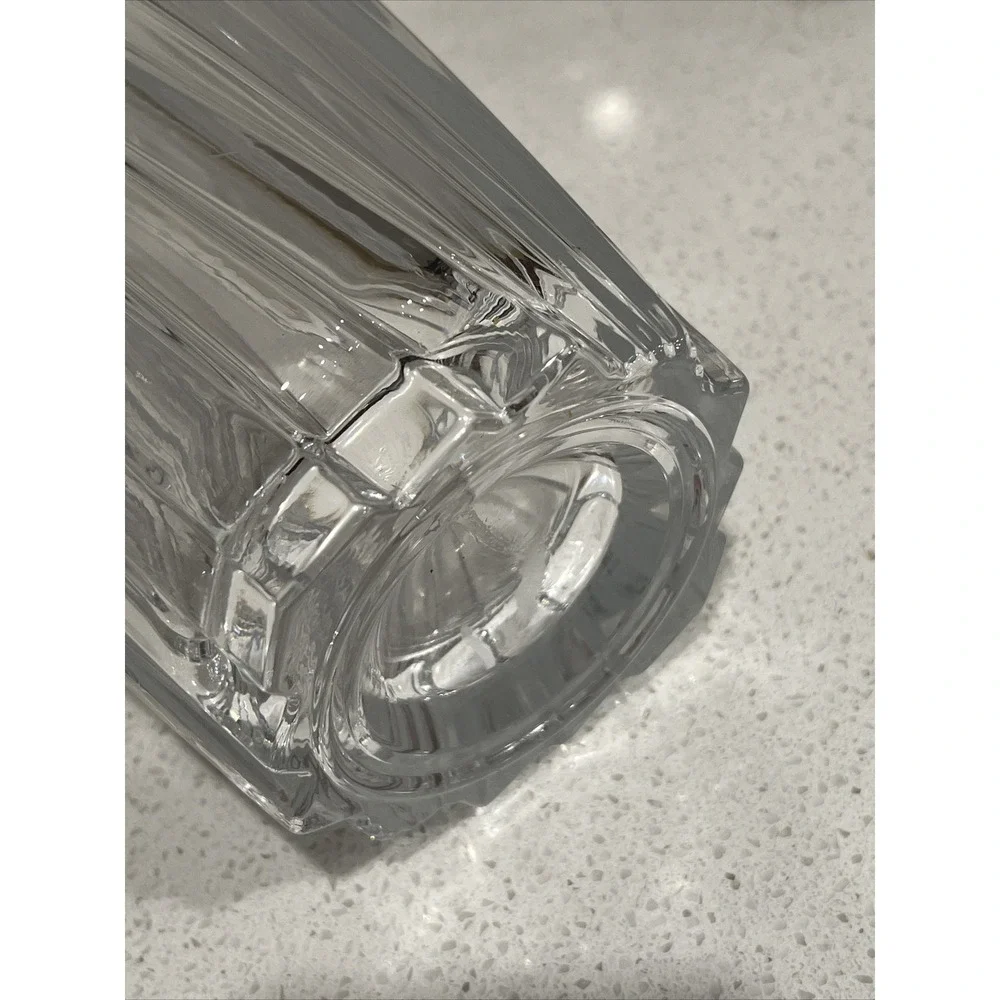 Cristal d'Arques Nocturne Vase 6 Pounds Of Solid Crystal 4
